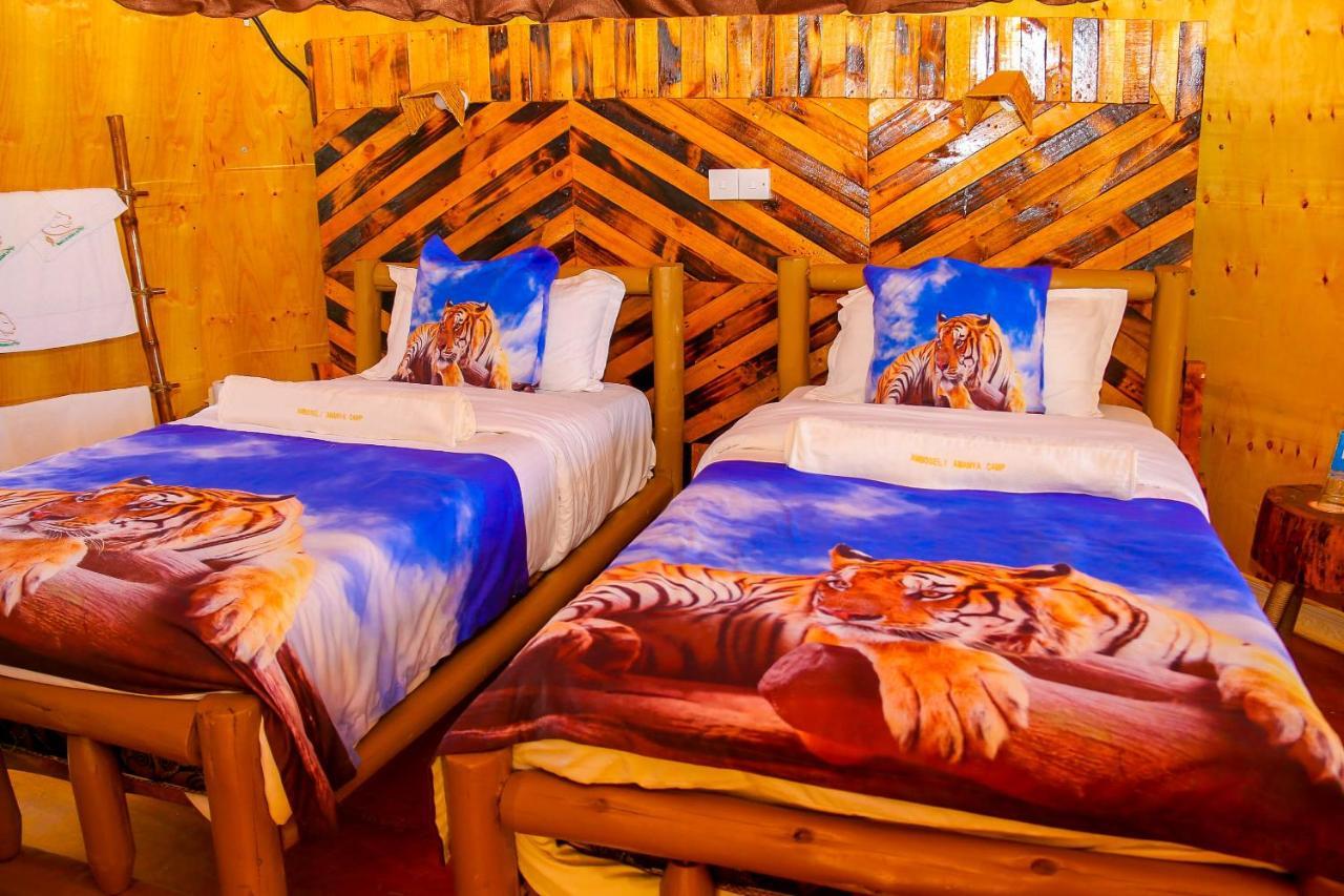 הוילה Amanya Camp 1 Double -Bed Tiger In אמבוסלי מראה חיצוני תמונה